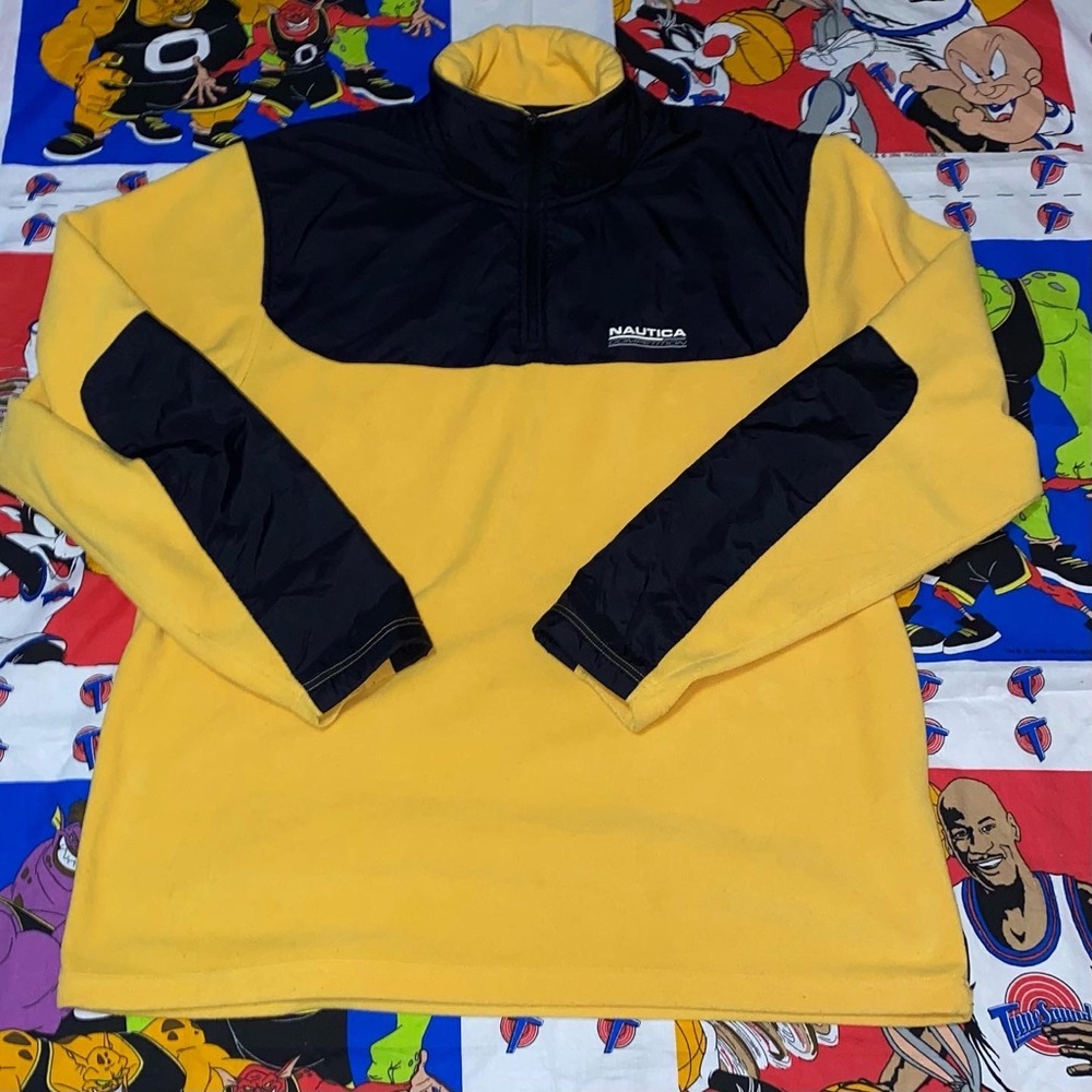 Nautica competition quarter zip fleece